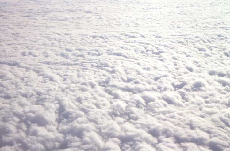 Un spectacle rare que de contempler des nuages en étant au-dessus